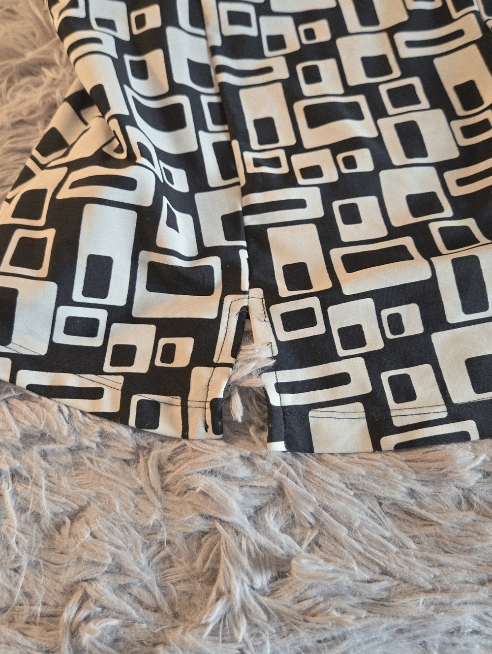 Ceeb Tankini Top Black/White Size 10 View 6